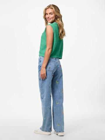 PIECES Regular Jeans 'PCJIDI' in Blau