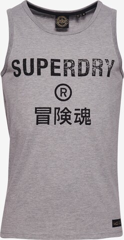 T-Shirt Superdry en gris : devant