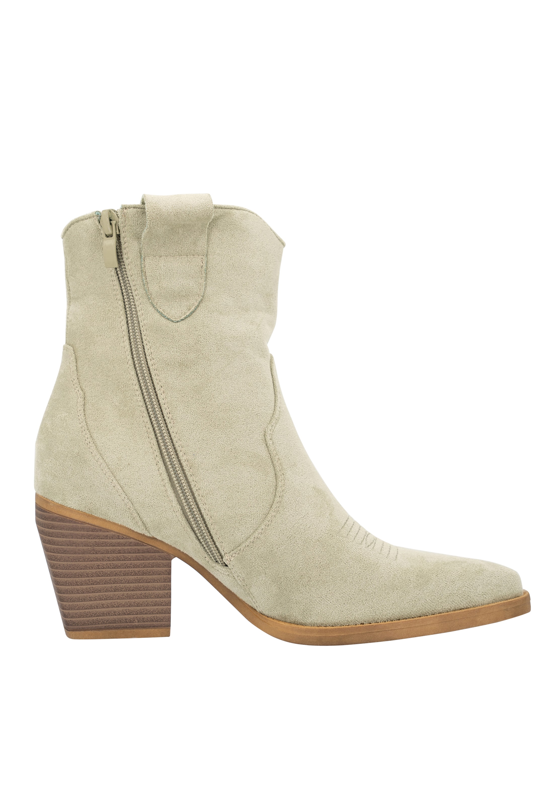 Elara Cowboystiefel in Grün