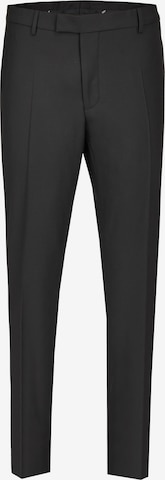 HECHTER PARIS Regular Pleated Pants in Black: front