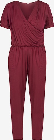 Karko Jumpsuit 'IBIZA' in Rood: voorkant