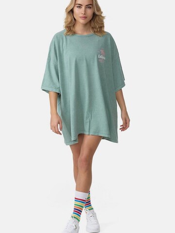 Worldclassca Oversizeshirt 'California'‌‌‌‌‌‌‌ in Grün