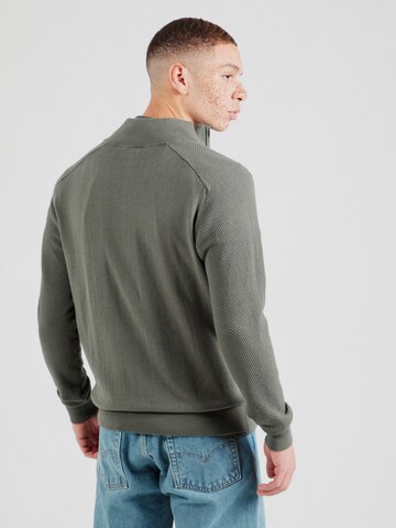 GARCIA Knit Cardigan in Green