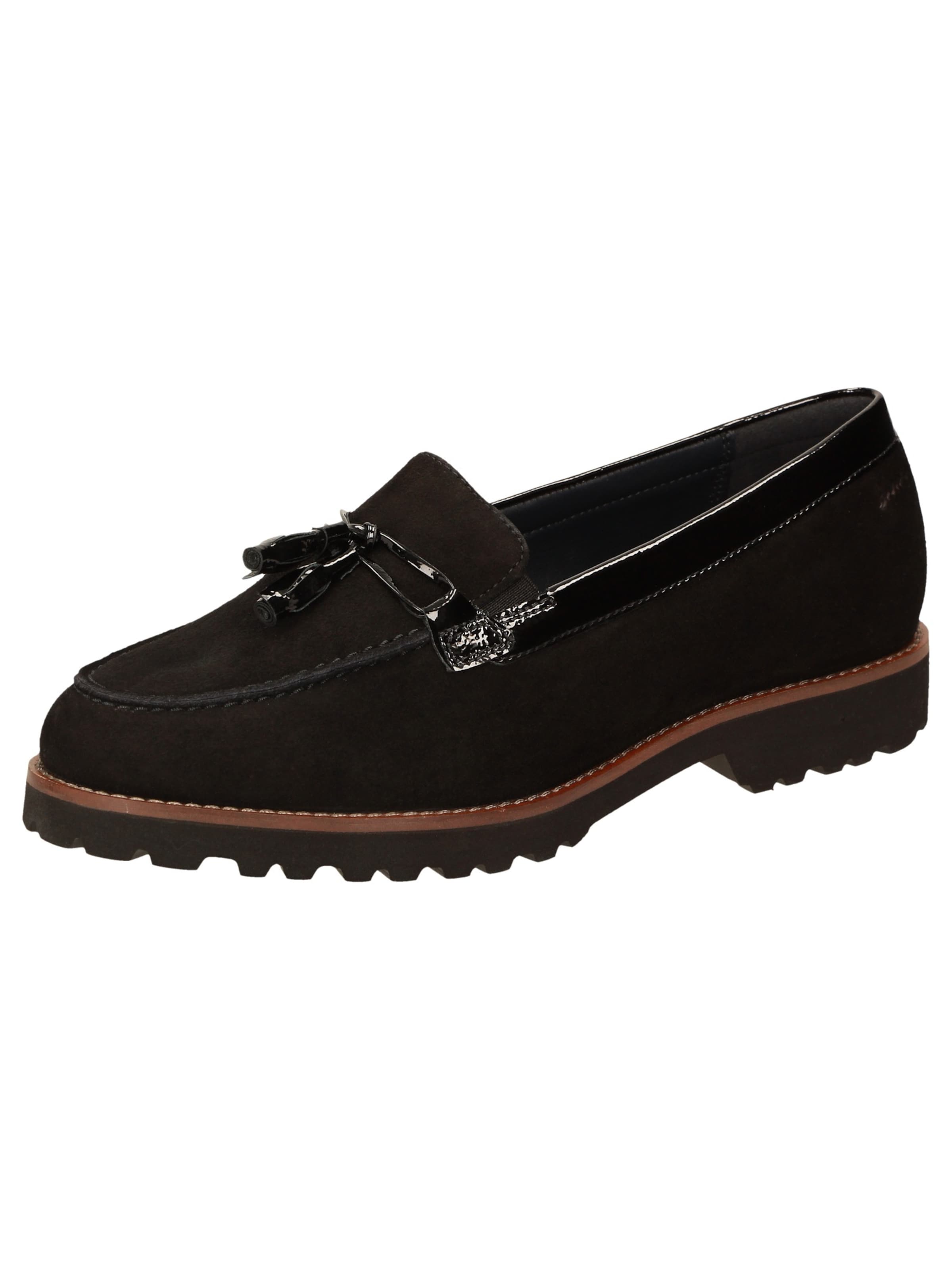 SIOUX Slipper 'Meredith-730-H ' in Schwarz: Vorderseite