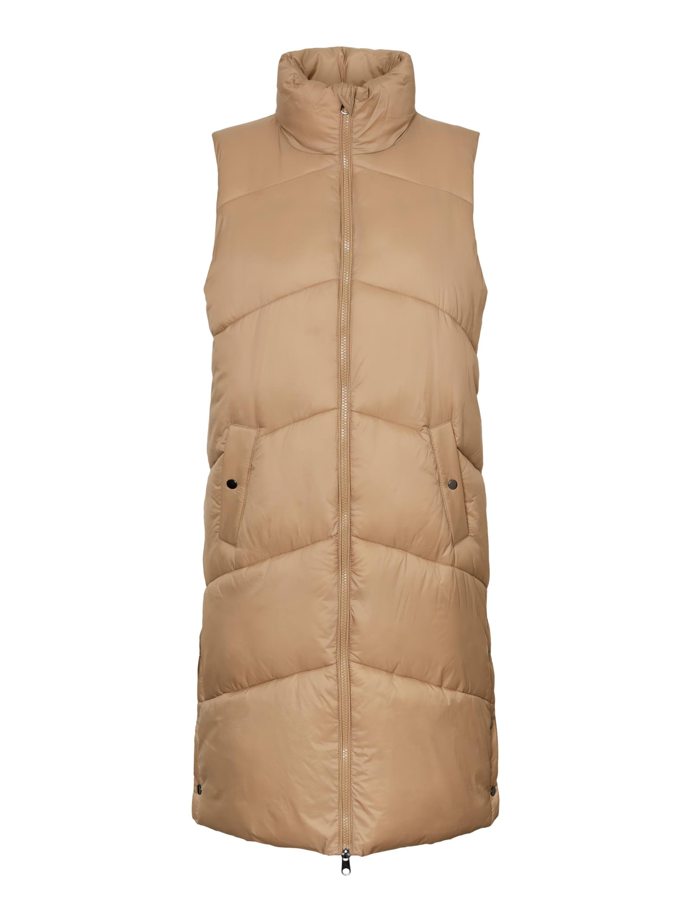VERO MODA Vest 'Uppsala' in Brown: front