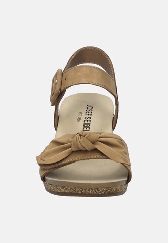 JOSEF SEIBEL Sandal 'GRACE 11' in Brown