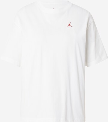 Jordan T-shirt i vit: framsida