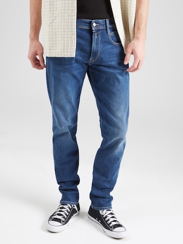 REPLAY Regular Jeans 'ANBASS' in Blauw: voorkant