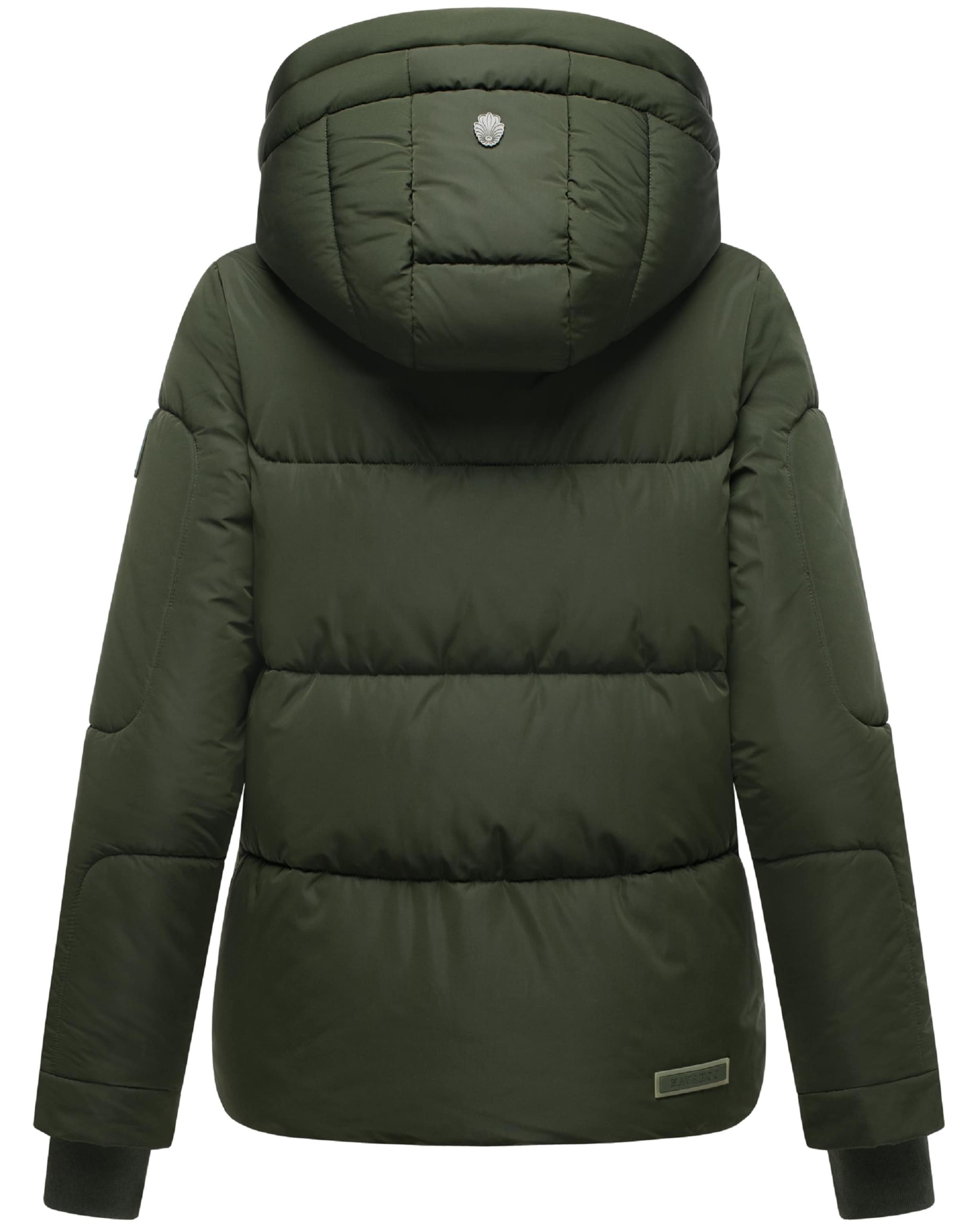 NAVAHOO - Chaqueta de invierno 'Zauberlicht 14' en verde