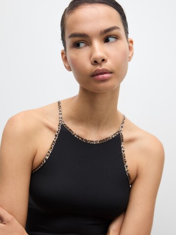 Pull&Bear Obleka | črna barva