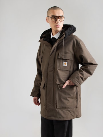 Carhartt WIP Téli parka 'Siberia' - barna: elől