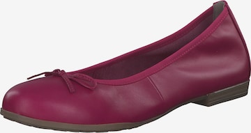 MARCO TOZZI Ballet Flats in Pink: front