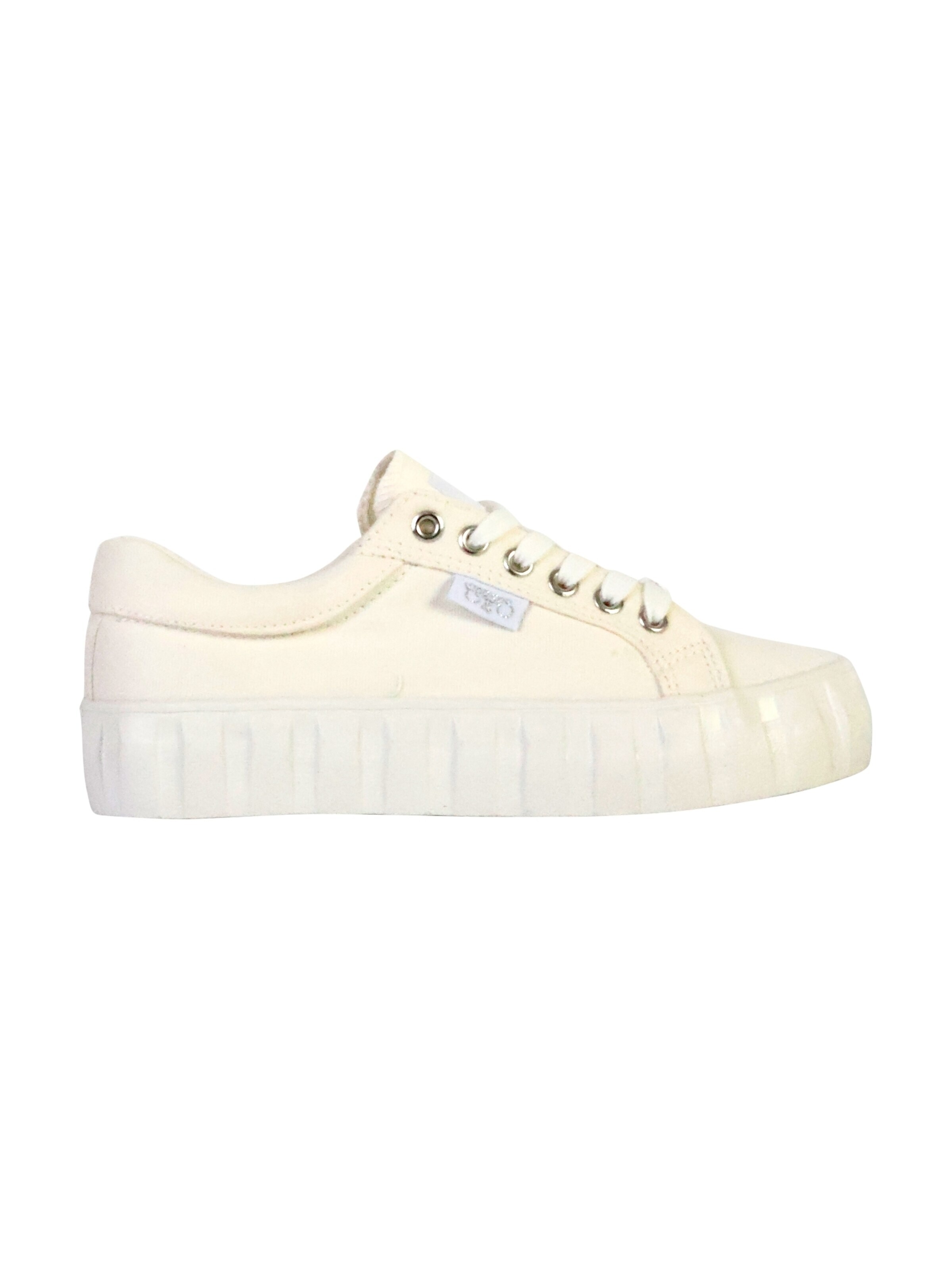 Le Temps Des Cerises - Calzado deportivo con cordones en blanco