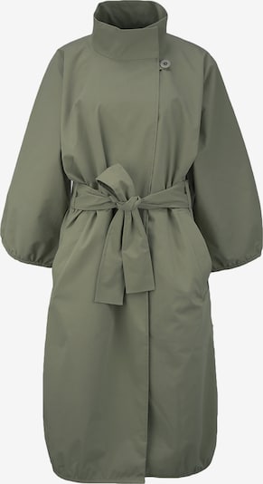g-lab Trenchcoat 'RUBINA' in grün / oliv, Produktansicht