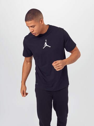 Jordan - Camiseta 'Jumpman' en negro: frente