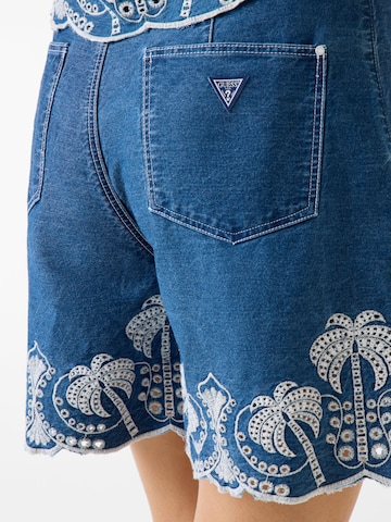 Regular Jean 'PILAR' GUESS en bleu