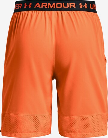 Regular Pantalon de sport 'Vanish' UNDER ARMOUR en orange