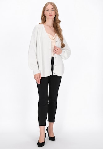 Cardigan DreiMaster Klassik en blanc