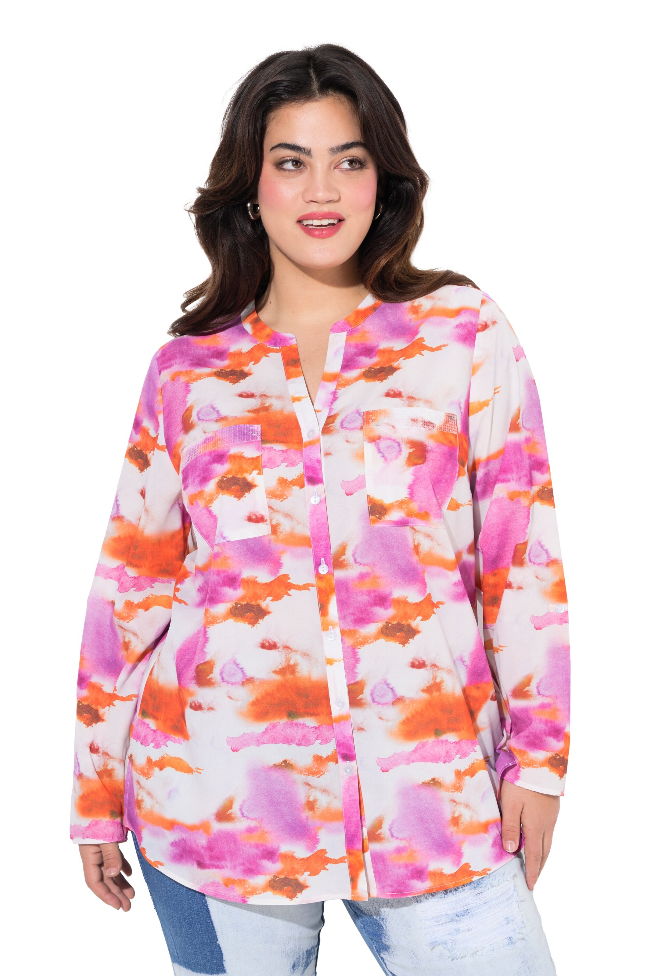 Angel of Style Blouse in Wit: voorkant