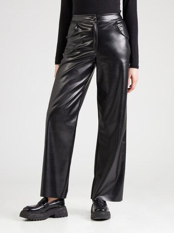 ABOUT YOU Regular Broek 'Monique' in Zwart: voorkant