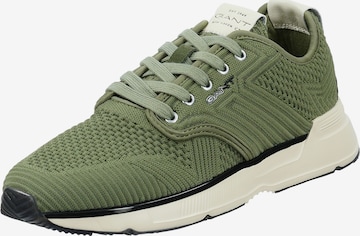GANT Ниски маратонки 'Beeker' в зелено: отпред