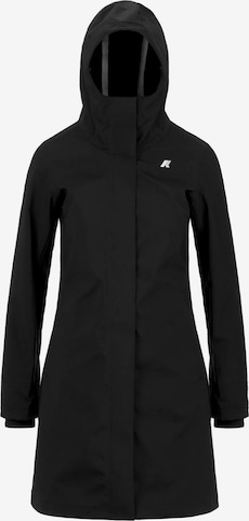 K-Way Winter Jacket in Black: front
