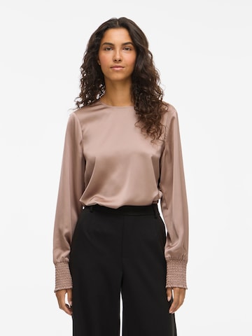 VILA Blouse 'VIELLETTE' in Beige: front