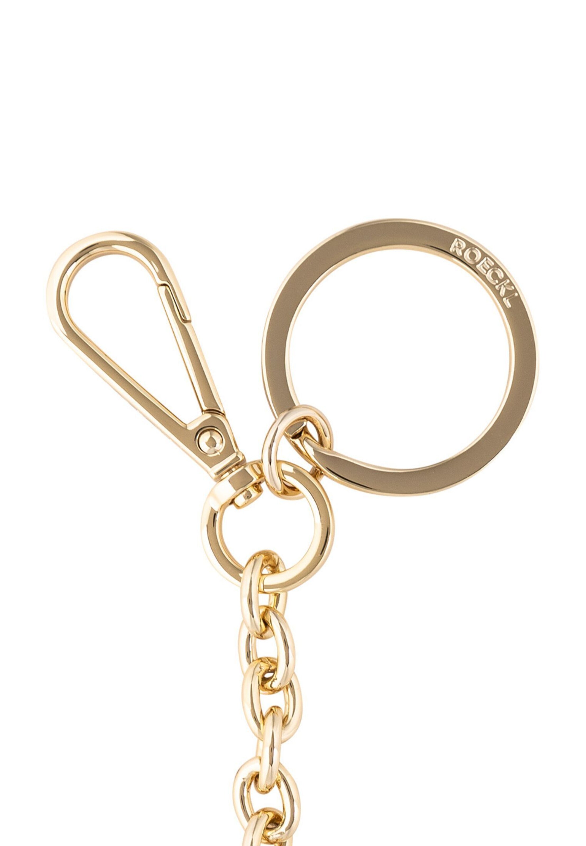 Roeckl Key ring 'SIGNATURE' in Gold