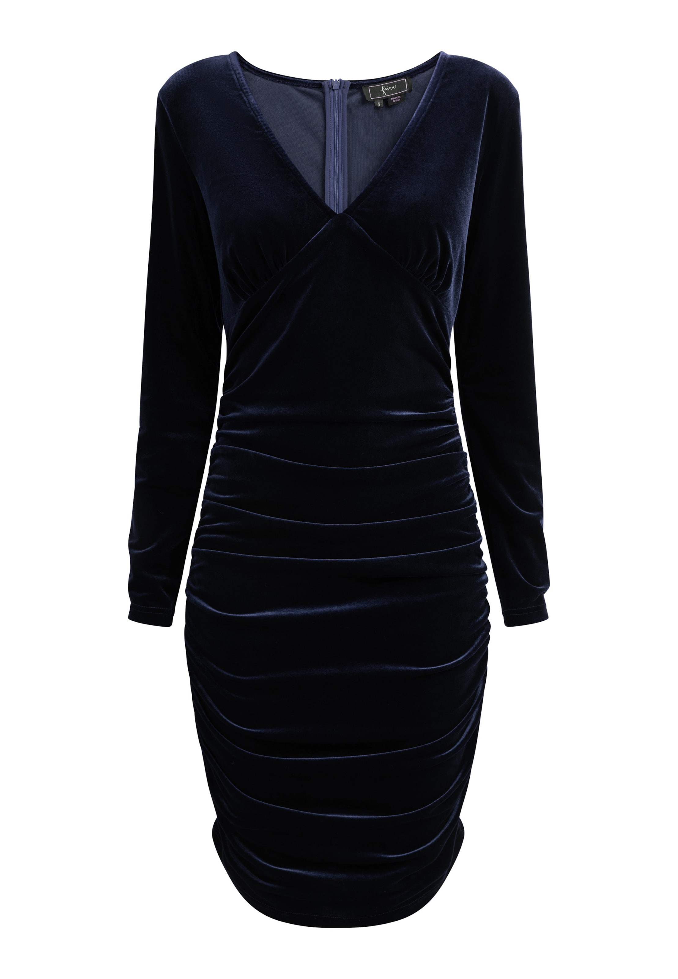 Robe faina en bleu : devant