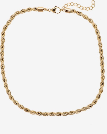Cala Rose Kette 'ROPE' in Gold: Vorderseite