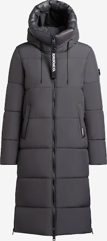 Manteau d’hiver 'Nalu' khujo en gris : devant