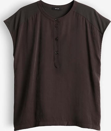 Chemisier 'Sajula' OPUS en marron : devant