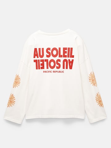 Pull&Bear Tričko - Béžová