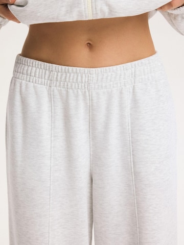 ESOTIQ Wide leg Pants 'Powerhouse' in Grey