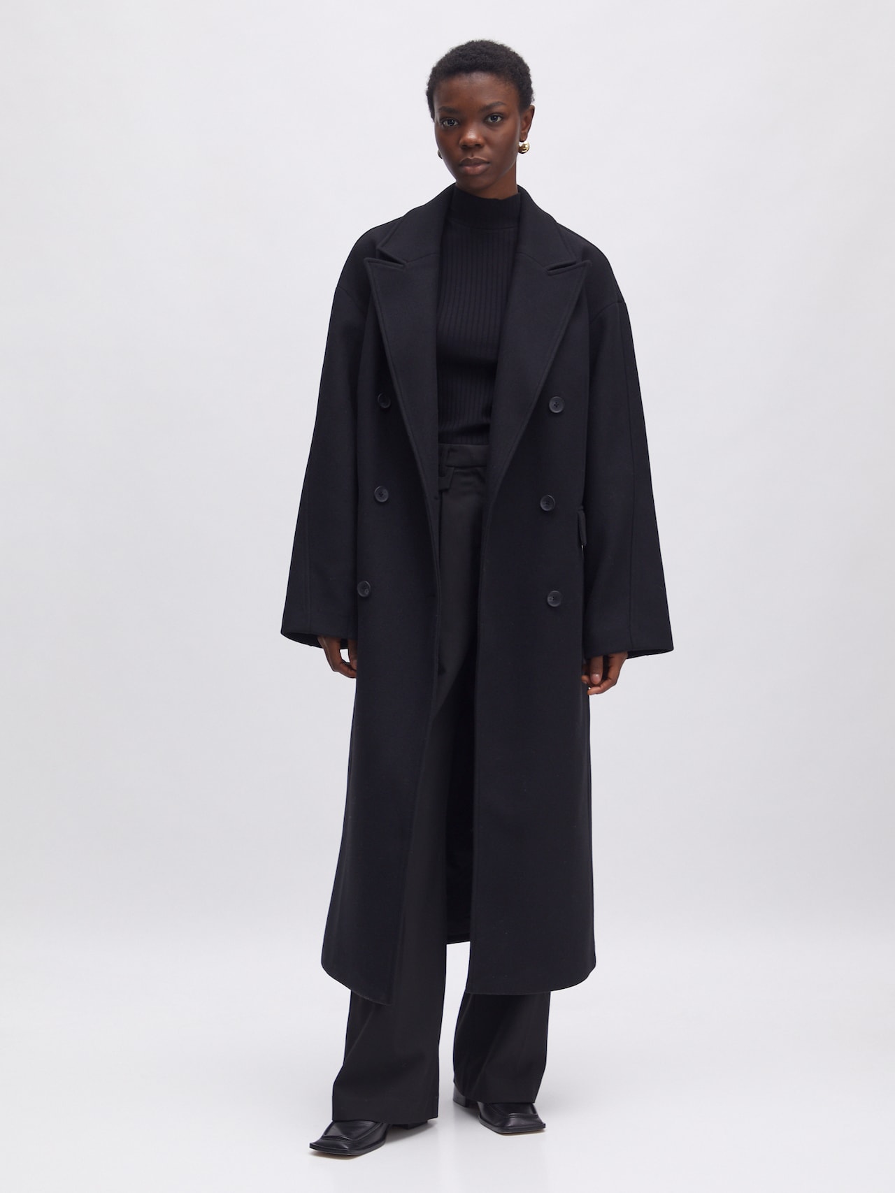 EDITED Produits Manteau mi-saison 'Haima' noir
