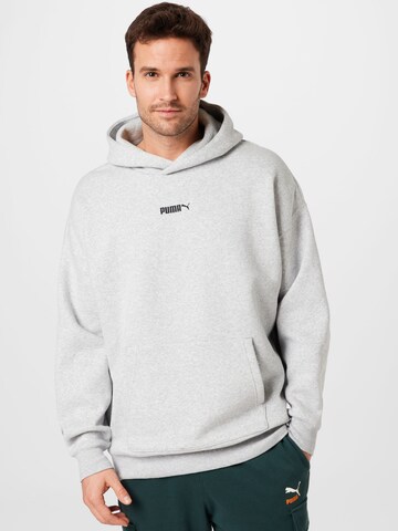 PUMA Sweatshirt in Grijs: voorkant