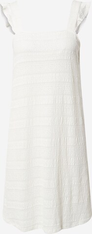 ICHI Summer Dress 'PERLEY' in White: front