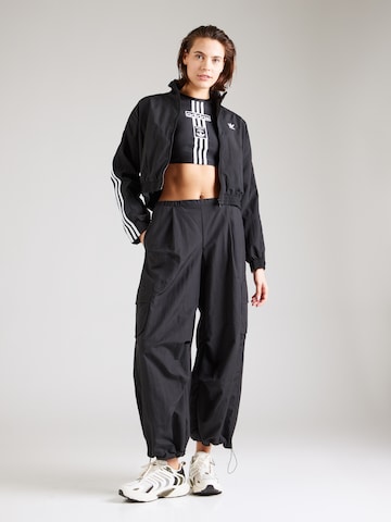 ADIDAS ORIGINALS Top in Schwarz