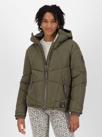 Alife and Kickin Winter Jacket 'Kasandra' in Green: front