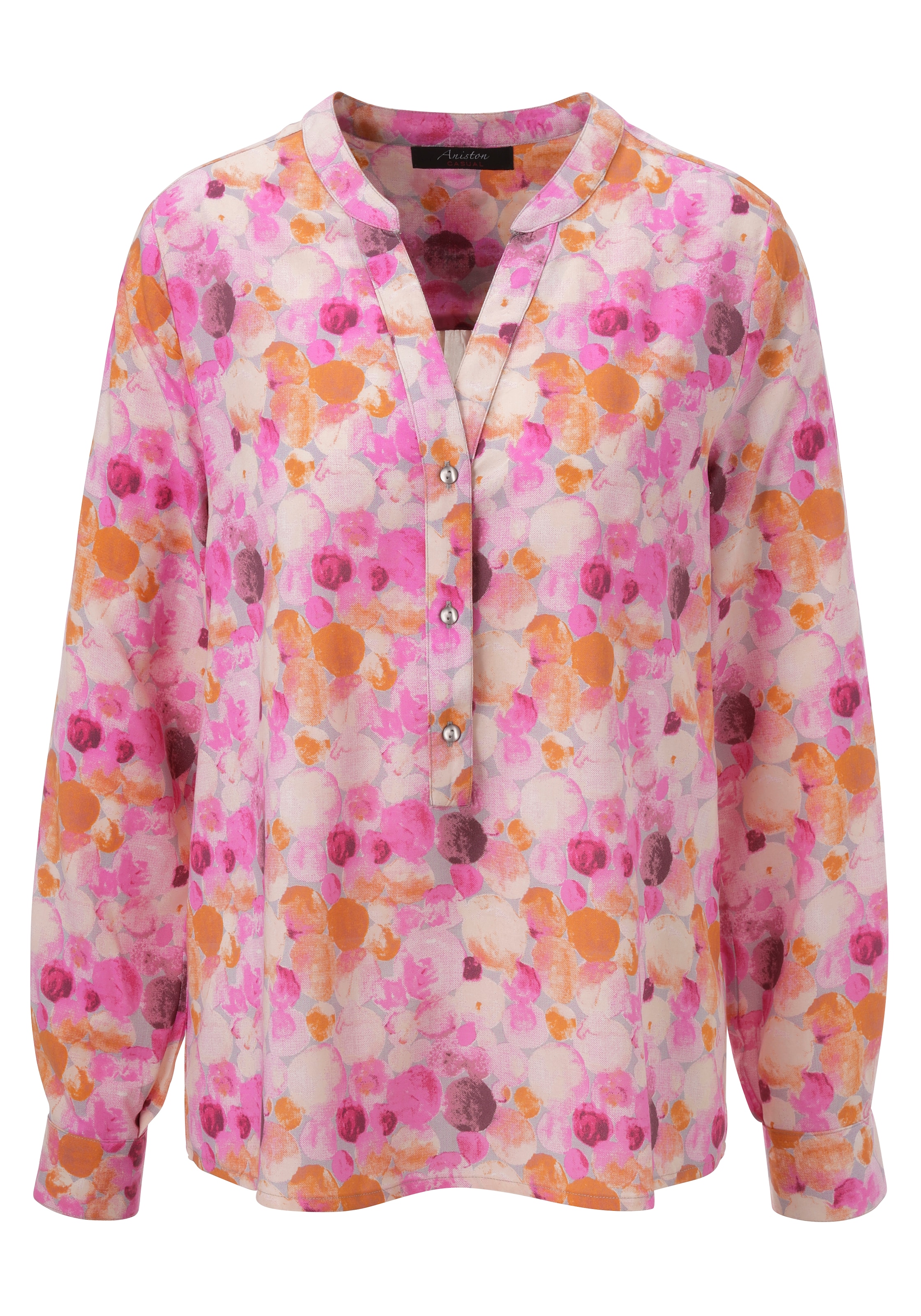 Aniston CASUAL Blouse in Pink: front