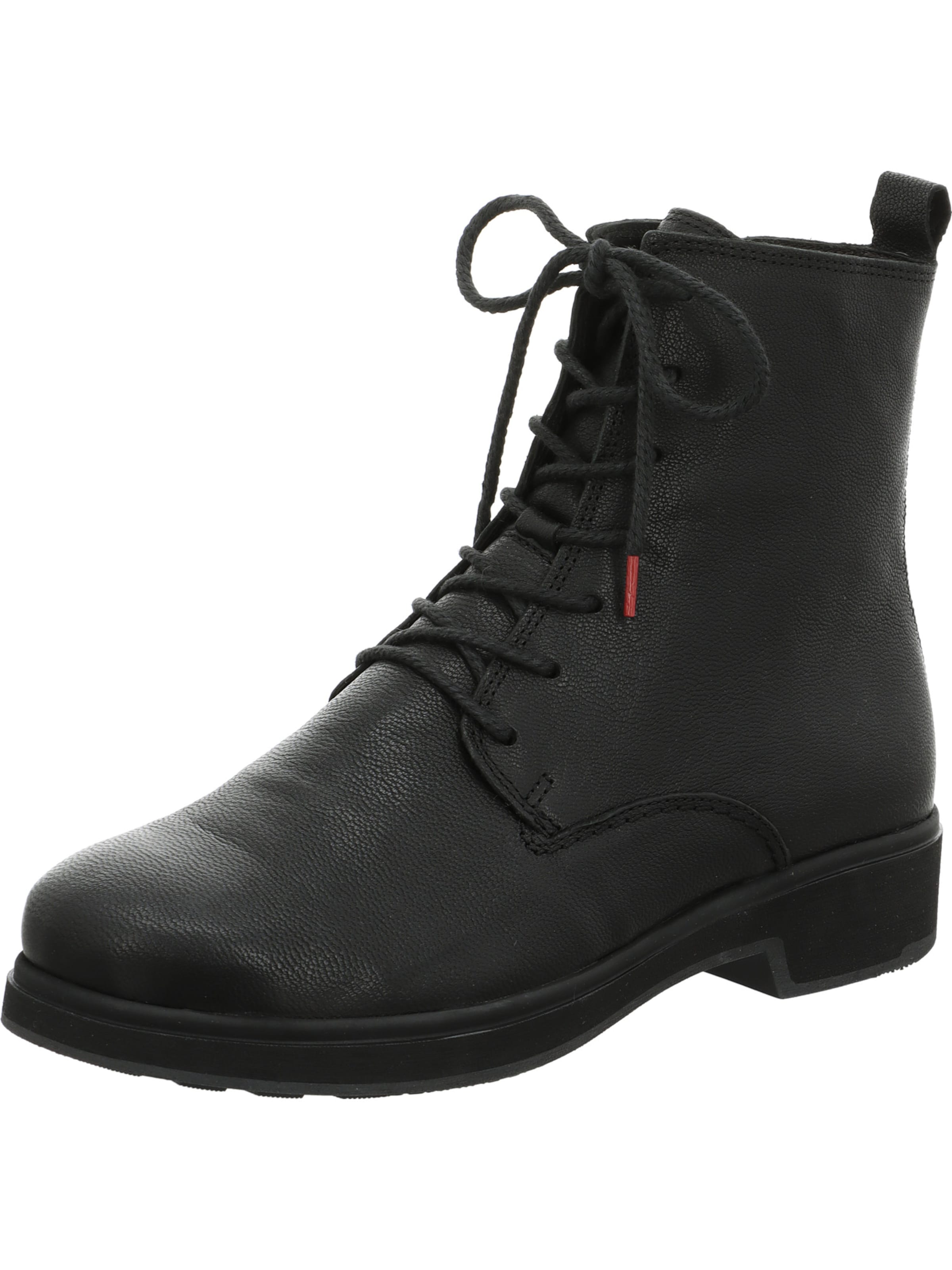 Bottines à lacets 'Cogita' THINK! en noir : devant