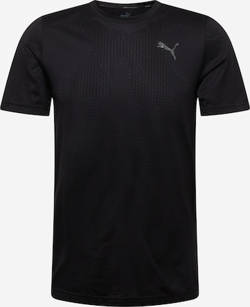 PUMA Performance Shirt 'Fav Blaster' in Black: front