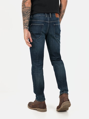 CAMEL ACTIVE Tapered Tapered Fit 5-Pocket Jeans in Blau