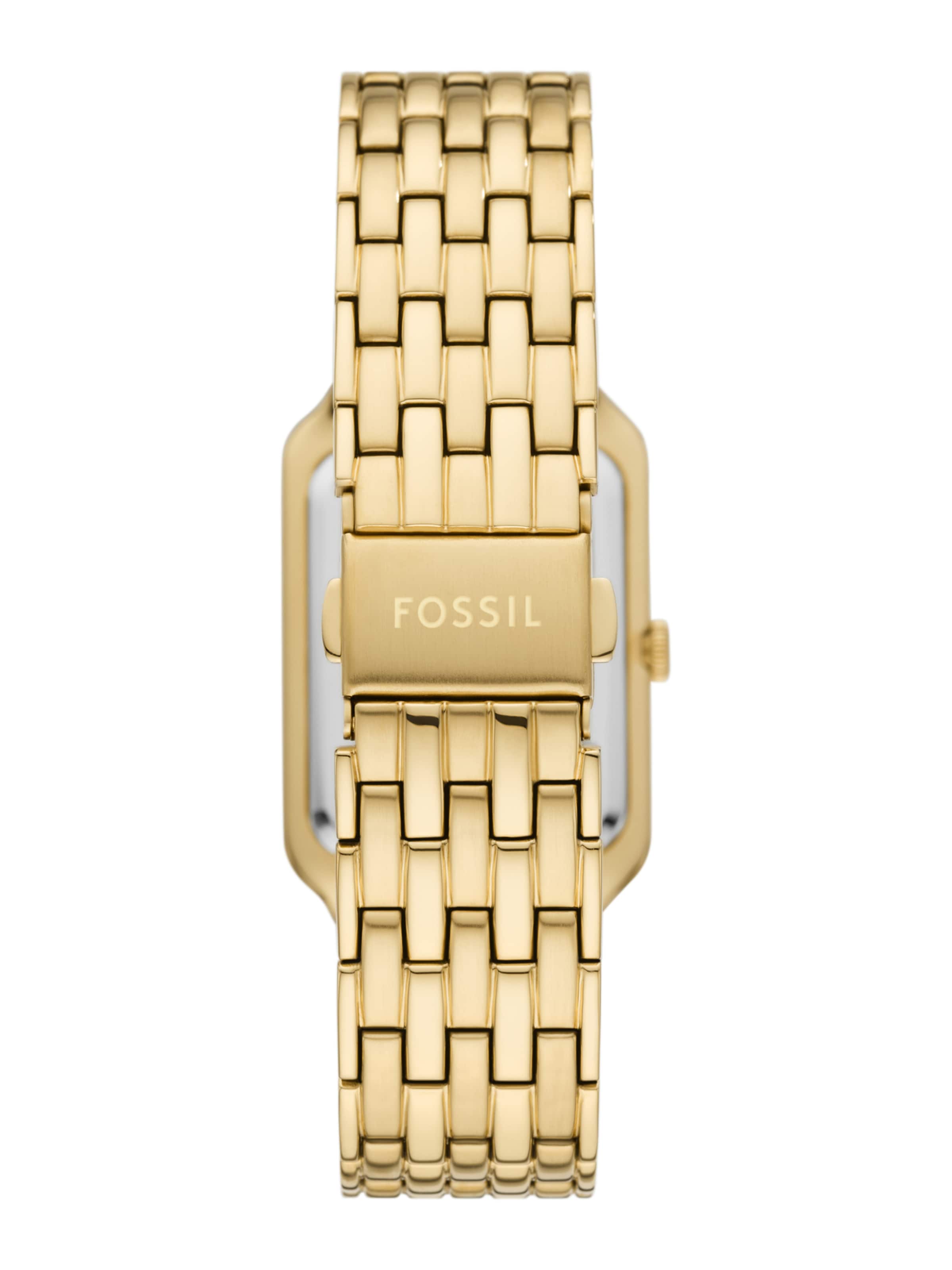 FOSSIL Аналоговые часы 'SET RAQUEL+PURSE' в Золотой