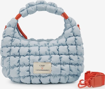 Les Visionnaires Tasche in Blau: Vorderseite