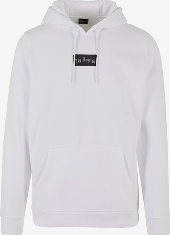 Sweat-shirt Mister Tee en blanc : devant