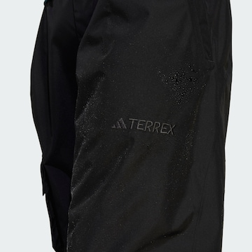 Loosefit Pantalon de sport 'Xploric' ADIDAS TERREX en noir
