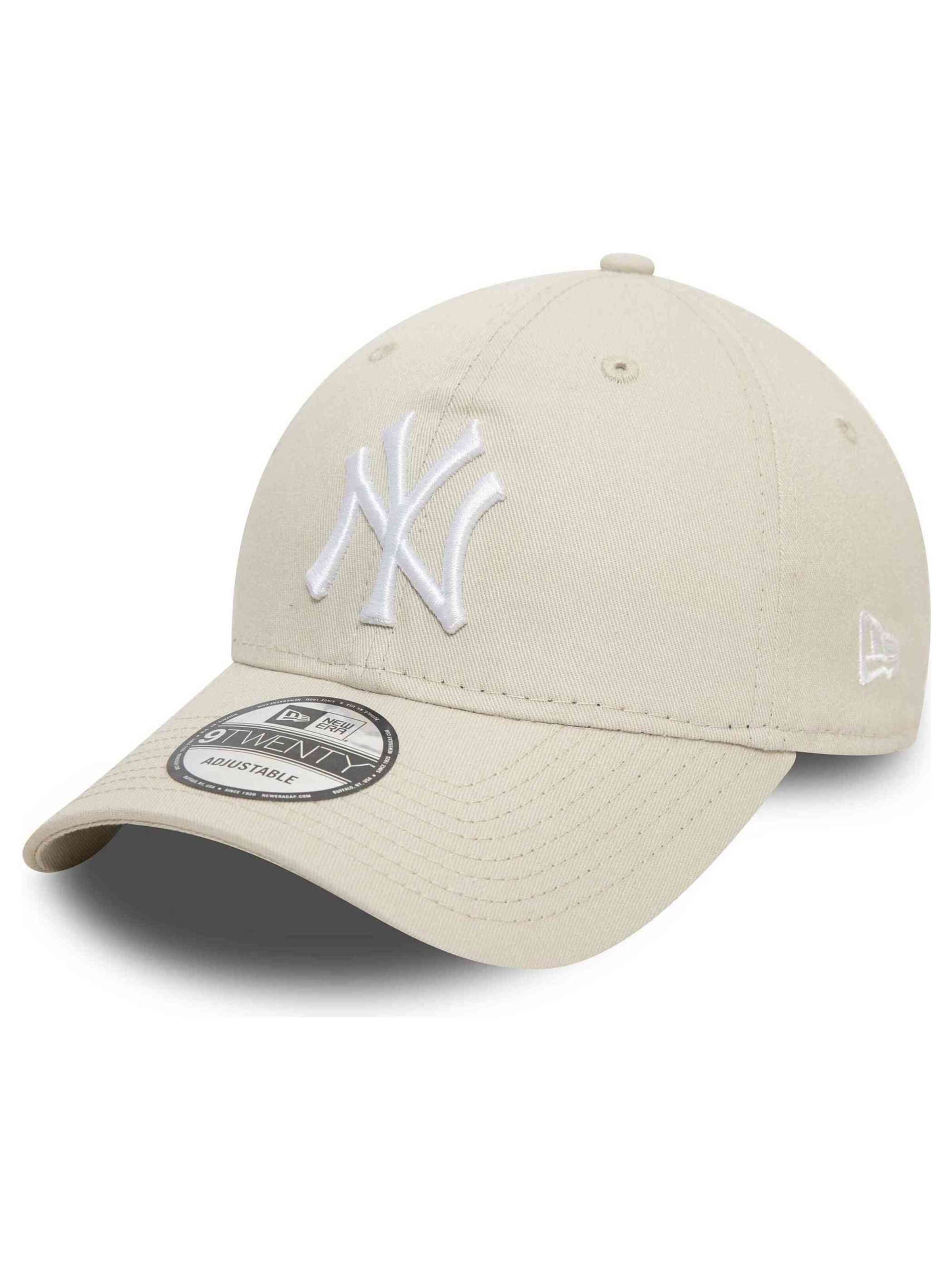 NEW ERA - Gorra deportiva 'New York Yankees 9FORTY' en beige: frente