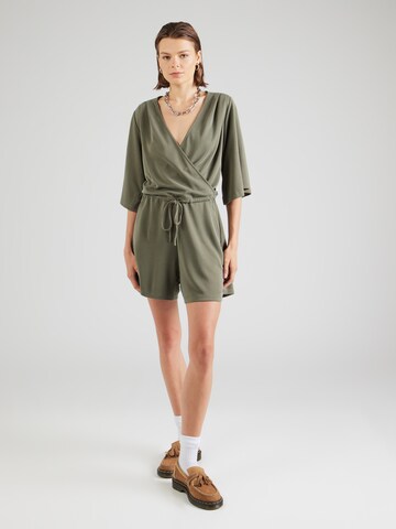 Tuta jumpsuit 'Dura' di mbym in verde: frontale