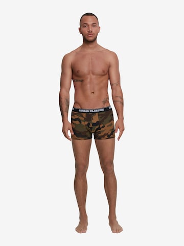 Urban Classics - Calzoncillo boxer en marrón: frente